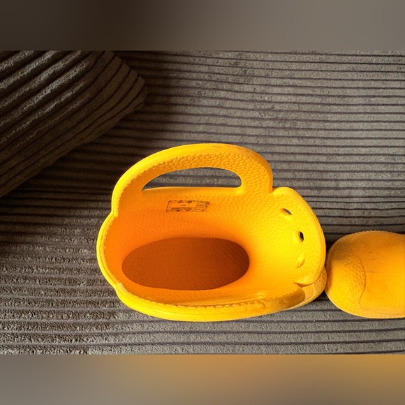 CROCS Kids Yellow Rain Boots - Picture 5 of 8